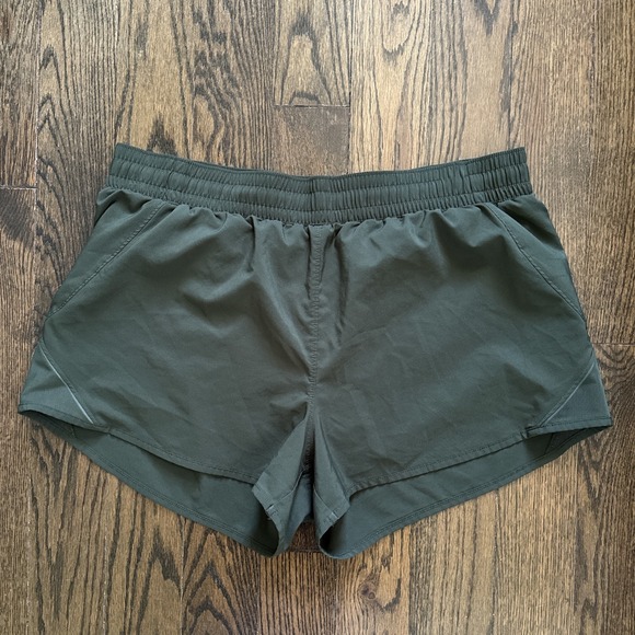 all in motion Pants - All in Motion Running Shorts Athletic Gym Workout‎ Olive Green XL Women's
